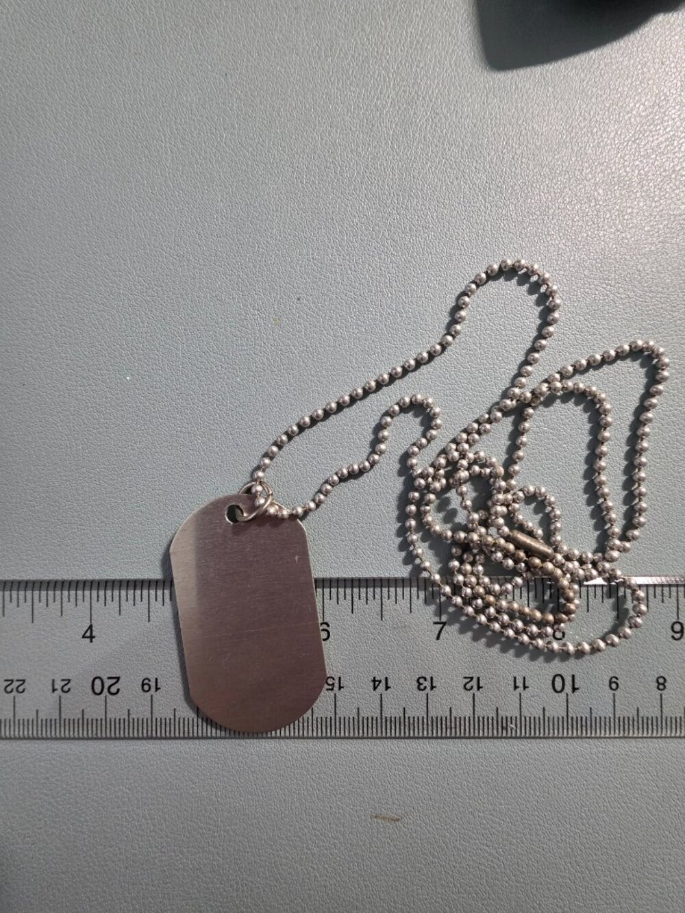 Ohio State Silver and Rhinestone Dog Tags - Picture 2 of 6